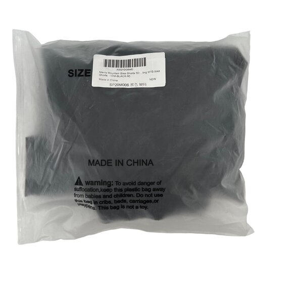 NWT Spowind Mens Black Cycling Shorts Pockets Padded Cushion Size M - Picture 12 of 13